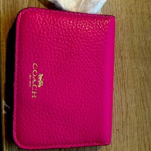 Coach Women keychain wallet